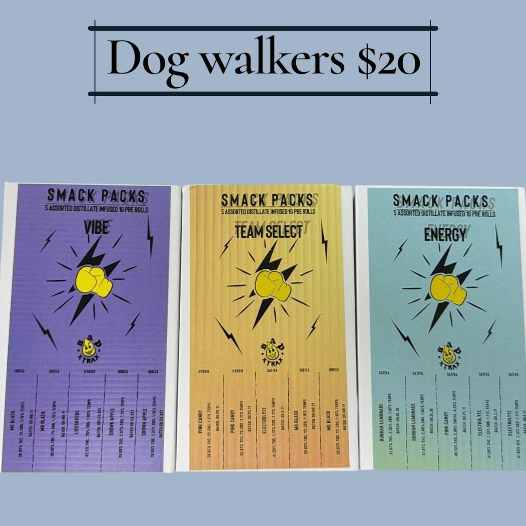 SMACK PACK - ENERGY $20 (5 JOINTS)