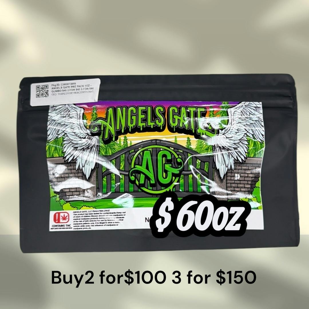 ANGELS GATE 1OZ - BLACK RUNTZ $60 2 FOR $100