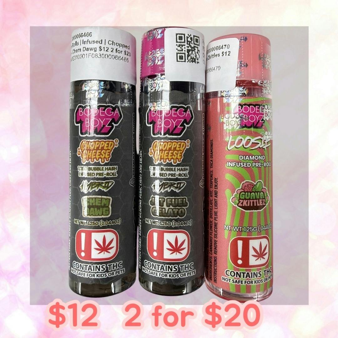 FG | Pre-Rolls | Infused | Chopped Cheese - Blue Haze $12 2 for $20