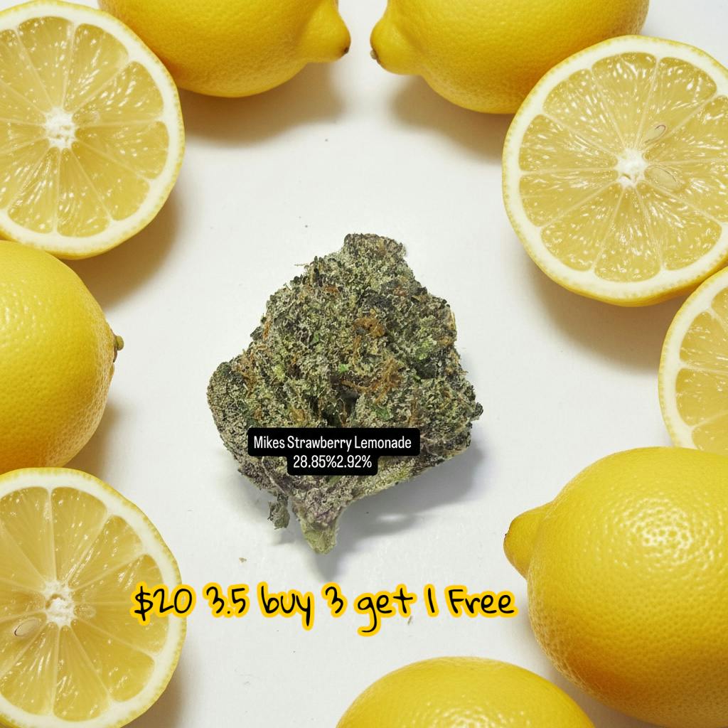 Levotic | 3.5gr | Mike's Strawberry Lemonade $20 BUY 3 GET 1 FREE!
