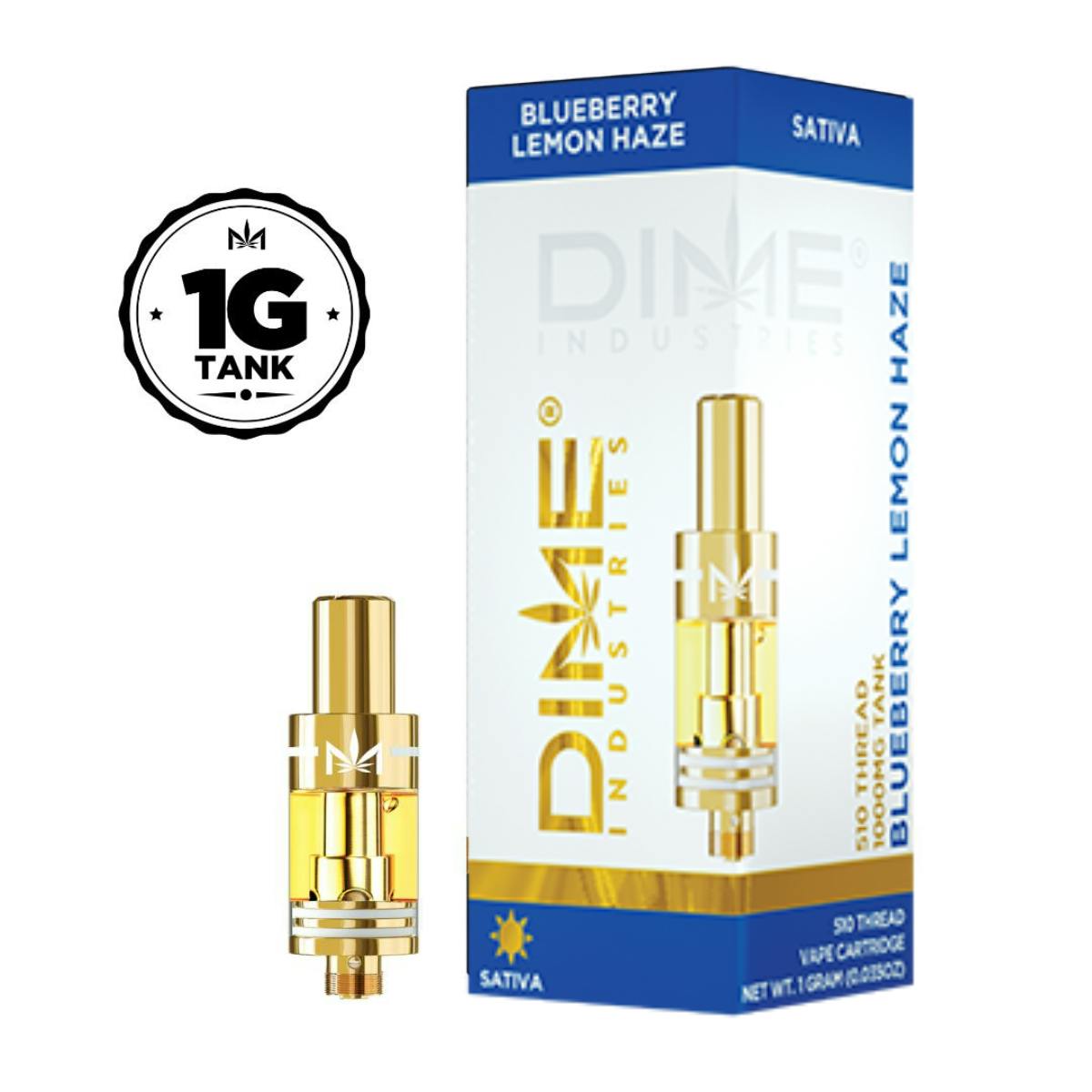 Blueberry Lemon Haze | 1G Tank by Dime Industries