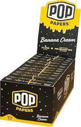 POP PAPERS W/TIPS “BANANA CREAM"