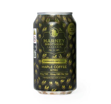 MAPLE NITRO COFFEE - 1:1 THC:CBD - SINGLE CAN - 10MG