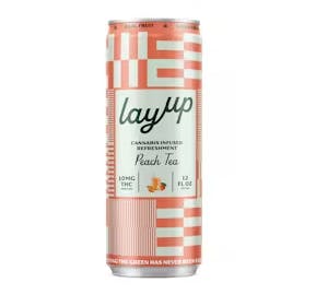 LAY UP - PEACH TEA - SINGLE CAN - 10MG