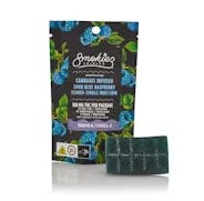 Smokiez Blue Raspberry Fruit Chews - 100mg - 10pk