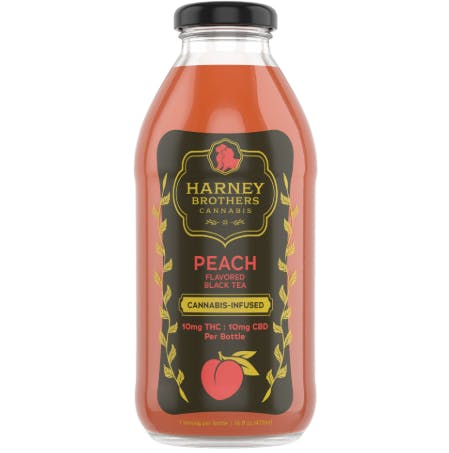 Peach Black Tea | 1:1 THC:CBD | 10mg