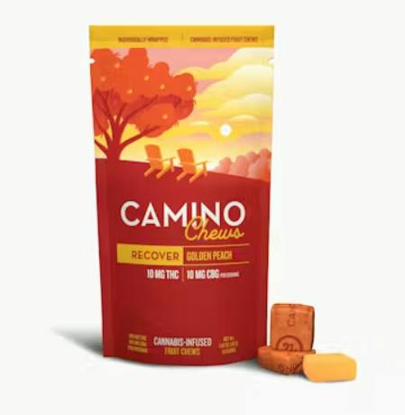 Camino - Chews - Golden Peach - 100MG THC