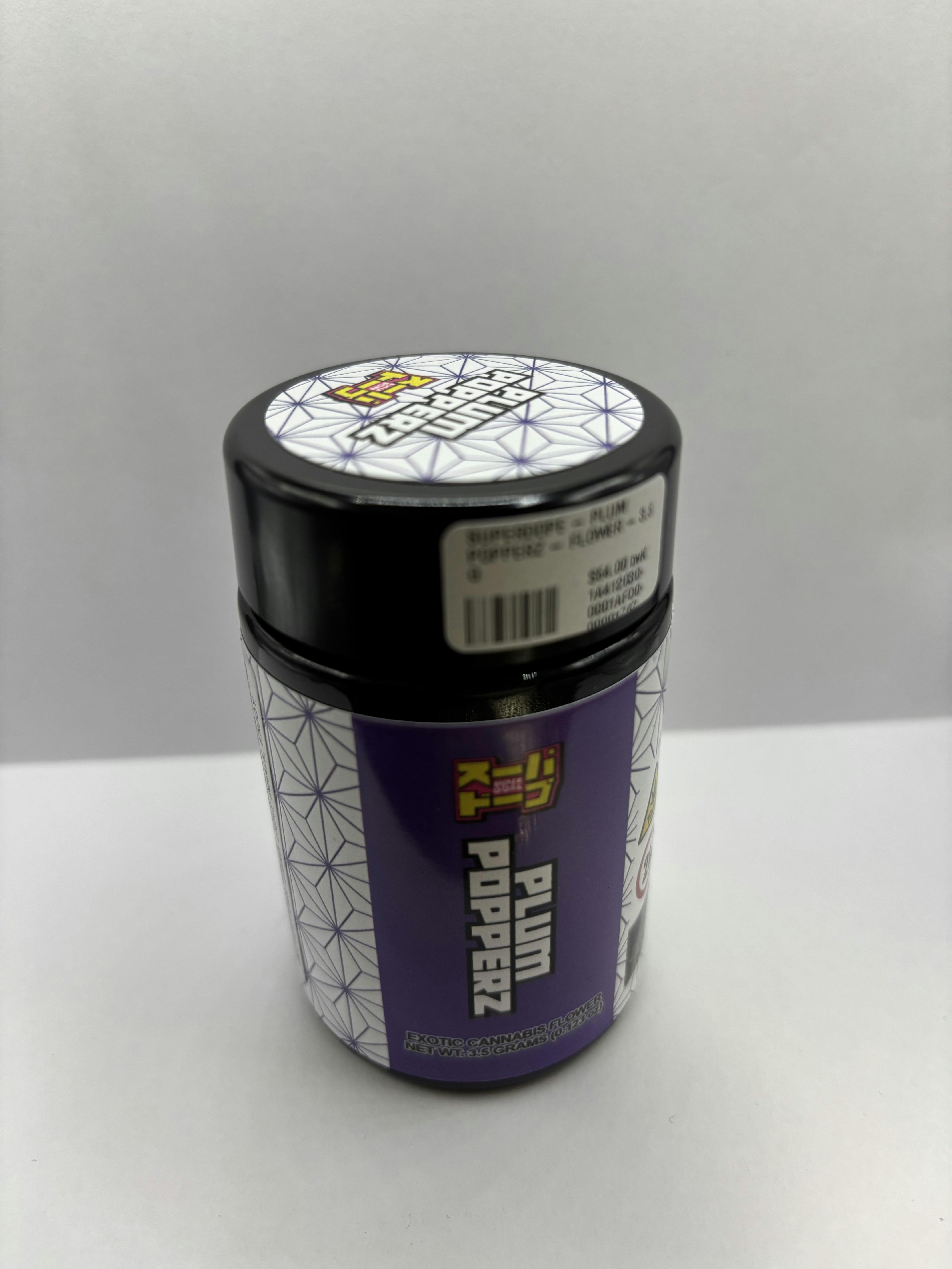 SUPERDOPE- PLUM POPPERZ - FLOWER - 3.5G