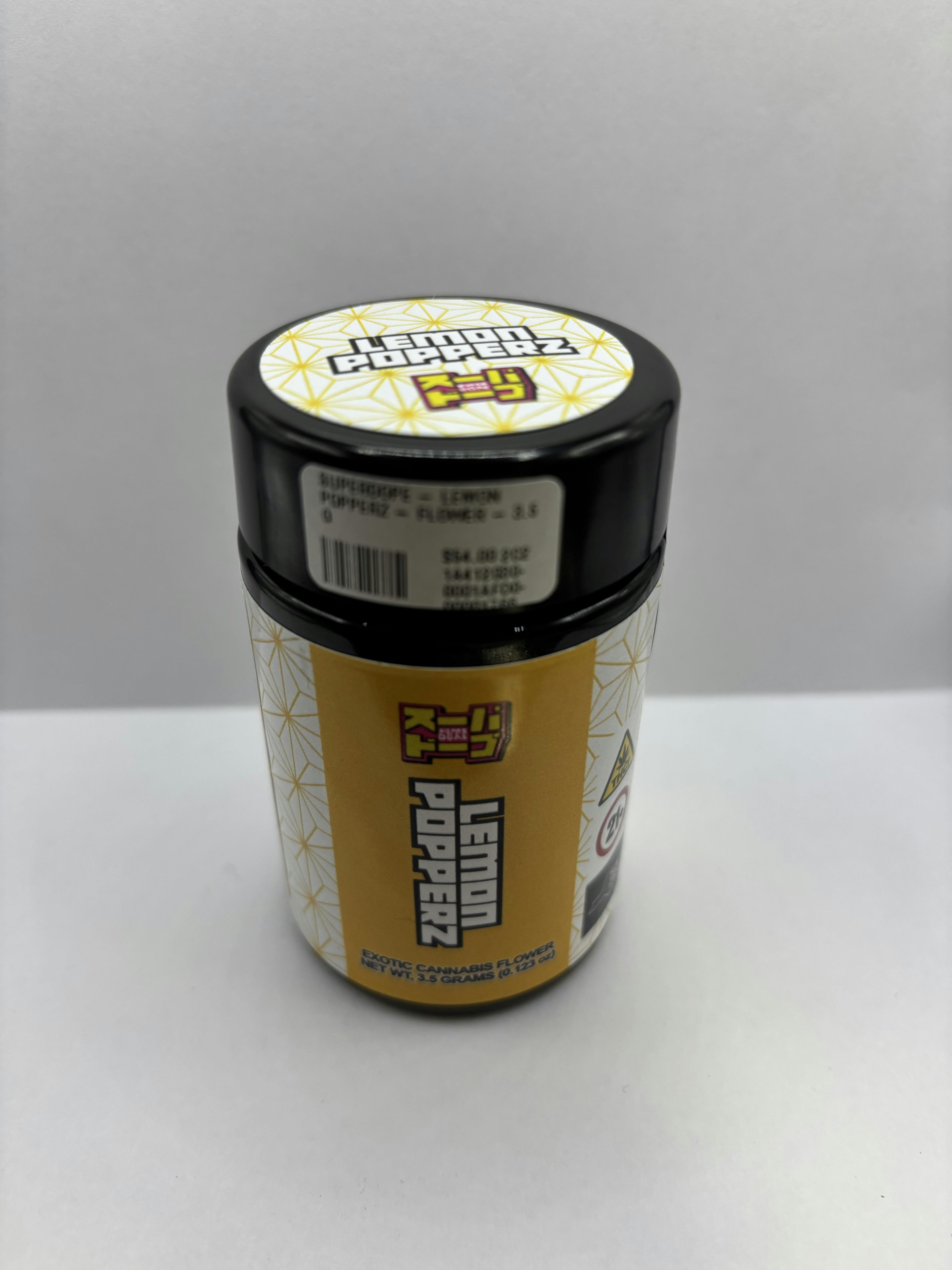 SUPERDOPE- LEMON POPPERZ - FLOWER - 3.5G