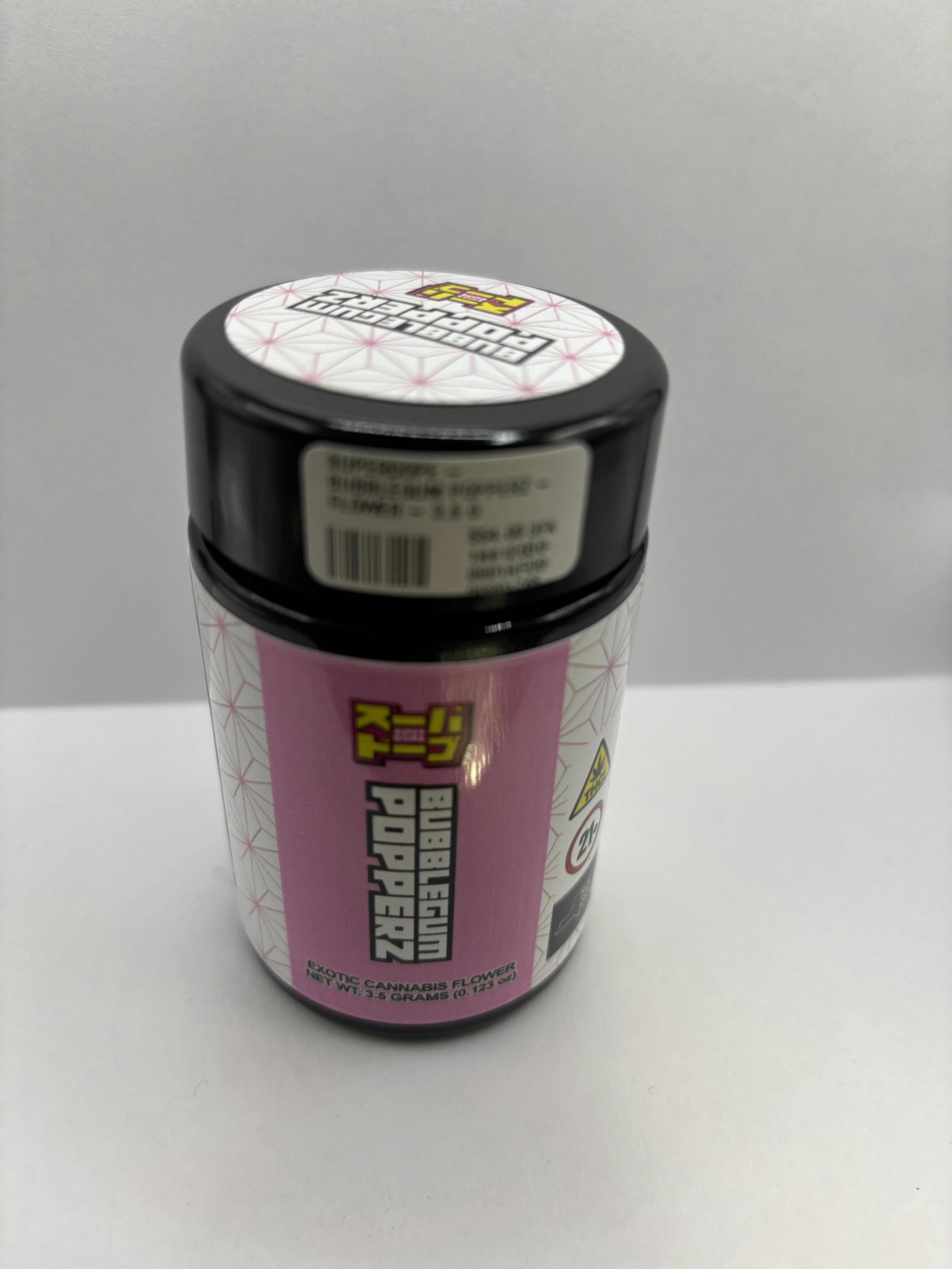 SUPERDOPE- BUBBLEGUM POPPERZ - FLOWER - 3.5G