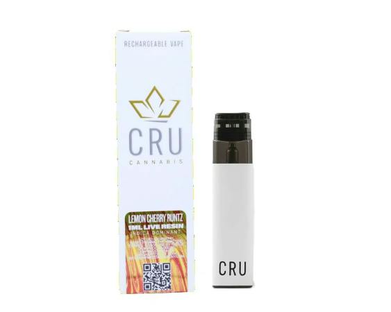 CRU - LEMON CHERRY RUNTZ - LIVE RESIN AIO - 1G