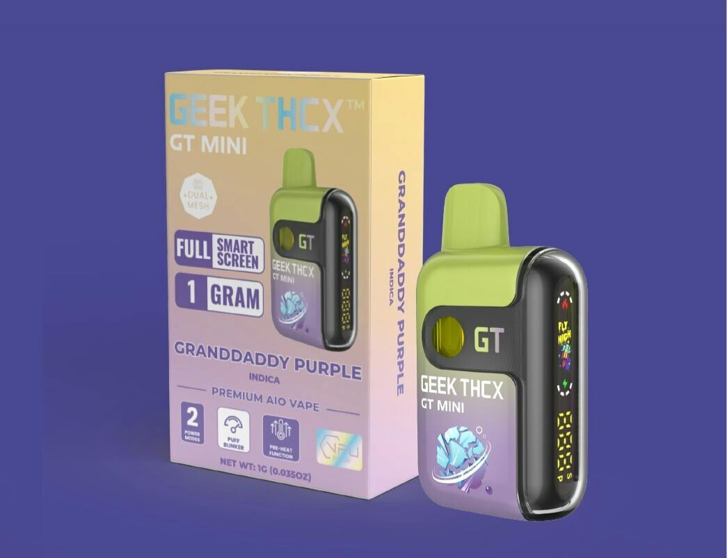 GEEK THCX - GRANDDADDY PURPLE - AIO -1G