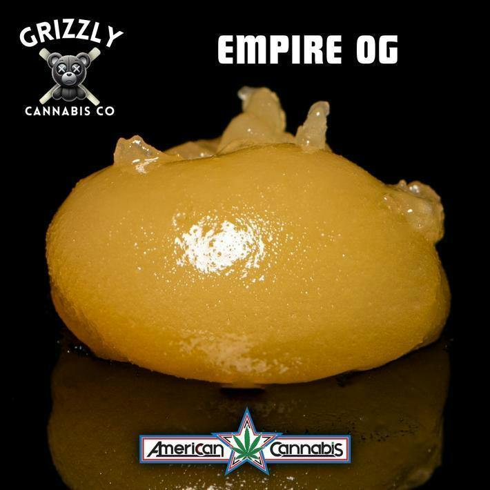 [Concentrate] Grizzly Empire OG Sugar 1g [Indica]