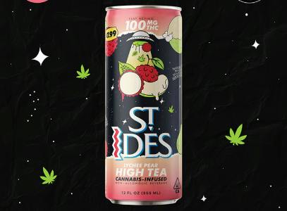 Lychee Pear High Tea | Non-Carbonated | 100mg | 12 fl oz