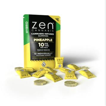 Pineaple Hybrid 10-Pack Gummies