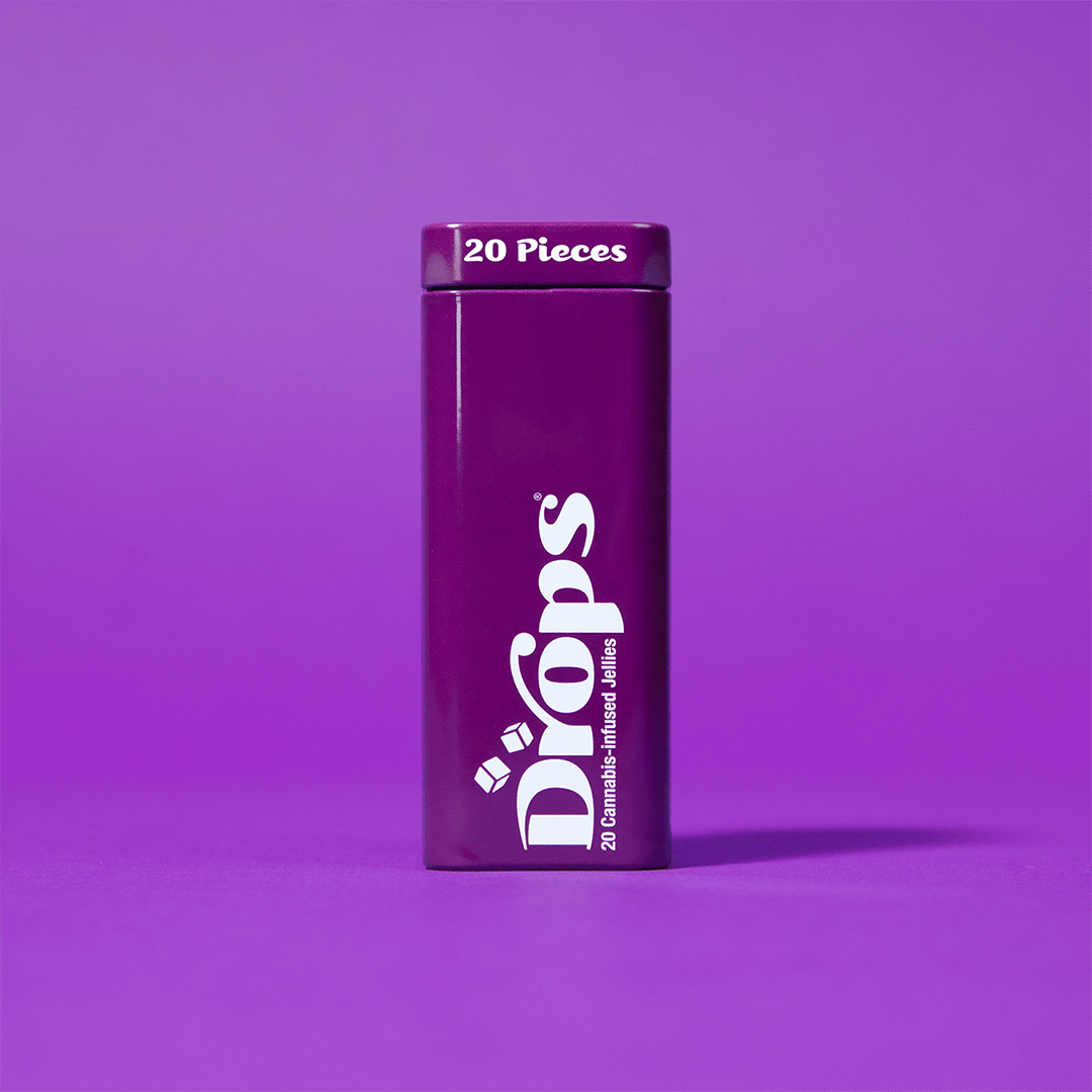 DROPS | BLACKBERRY THC:CBD 20PCS - 100MG EDIBLE