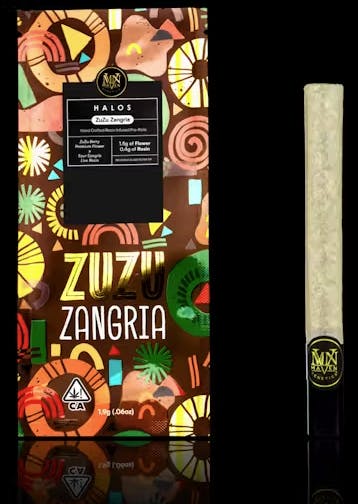 ZuZu Zangria Halos Rosin Infused Pre-Roll [1.9g]
