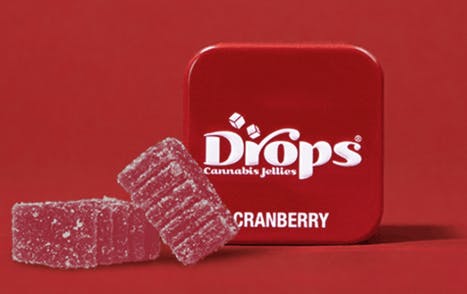 Cranberry Gummy 1:1:1:1 THC:CBD:CBC:CBG 2 Pack 100MG