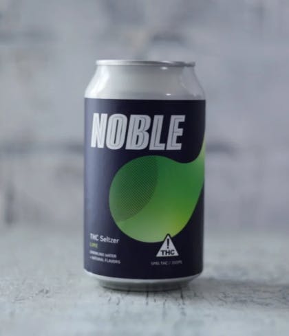 Noble Labs - THC Seltzer - Lime - 5mg