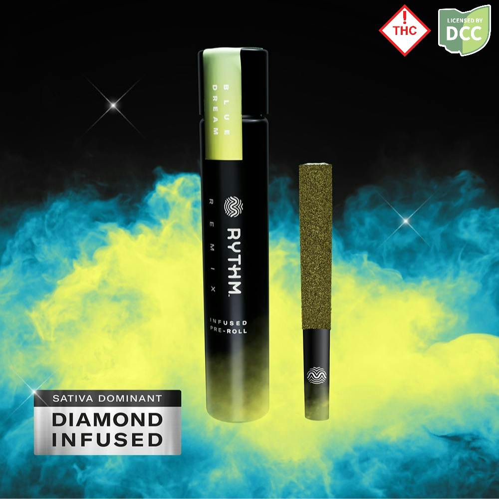 Rythm | Blue Dream | Sativa | 1g Infused Pre-roll