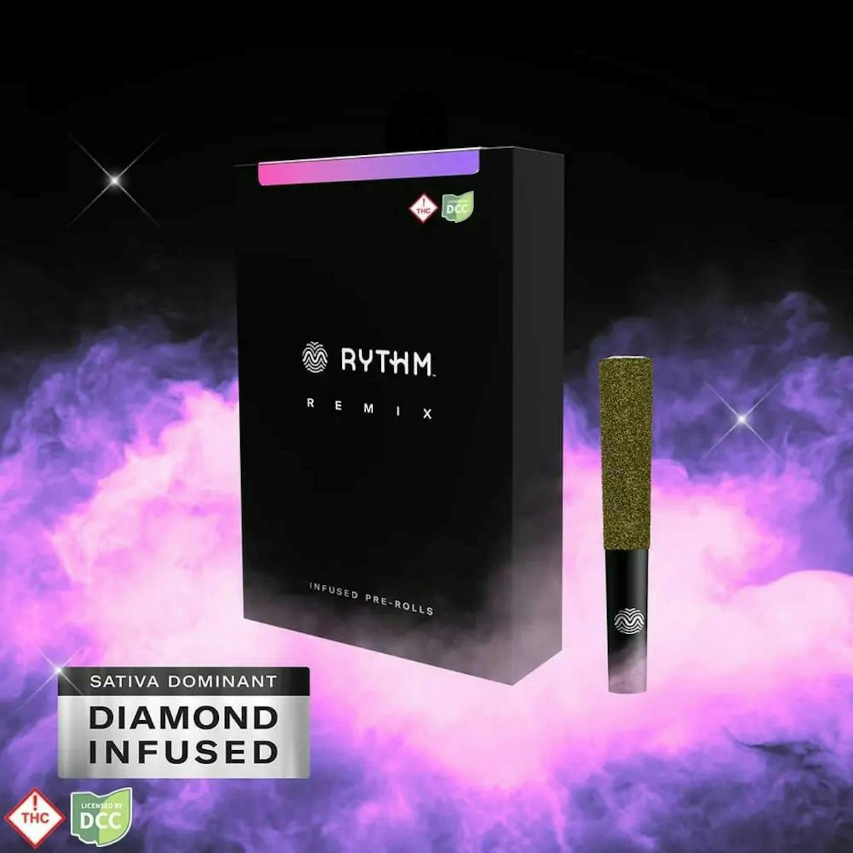 Rythm- Hawaiian Breeze Hybrid- Infused Pre-roll 2.5g 5pk