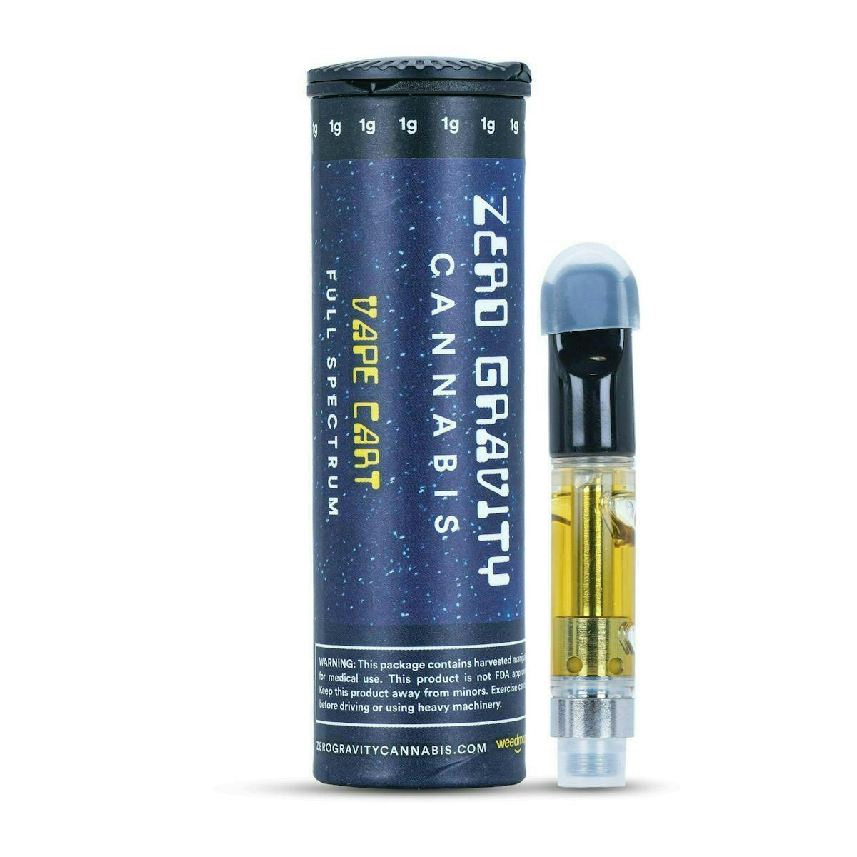 Devil's Toast Live Resin Cart | 1g | Sativa | Zero Gravity