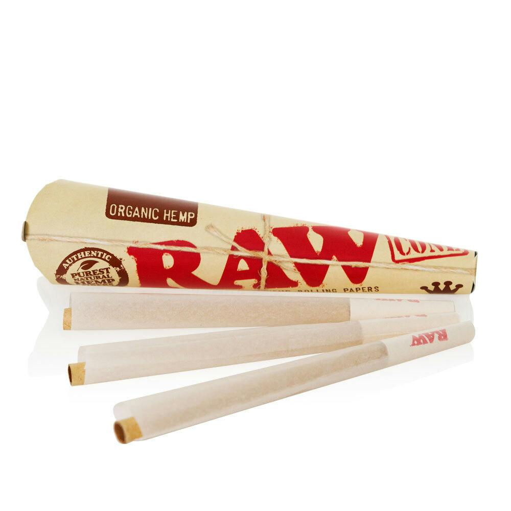 Raw Organic Hemp Cone 1 1/4 6/pk