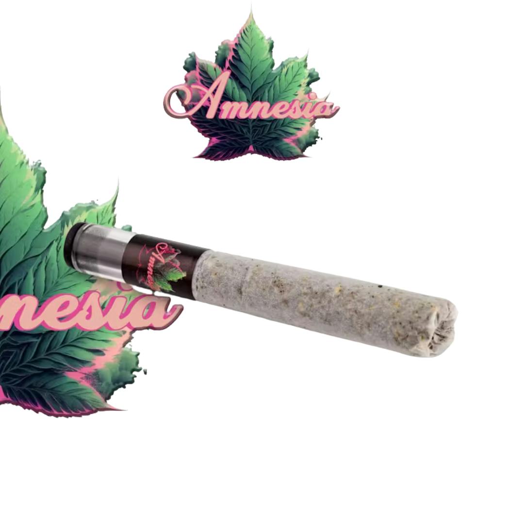Amnesia MI | Pink Lemonade | Glass Tip Infused Joint | 1.3g