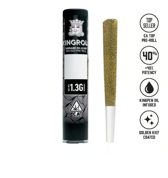 Kingroll | Blueberry Pancakes x Blueberry Z | Infused Joint | 1.3g