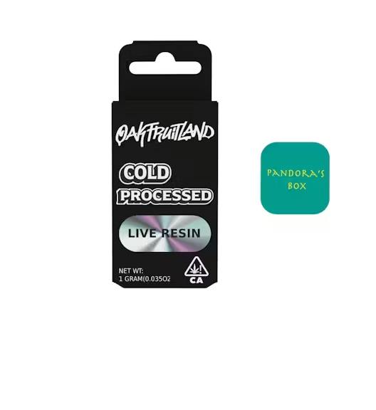 Pandora's Box | Cured Resin Cartridge | 1g
