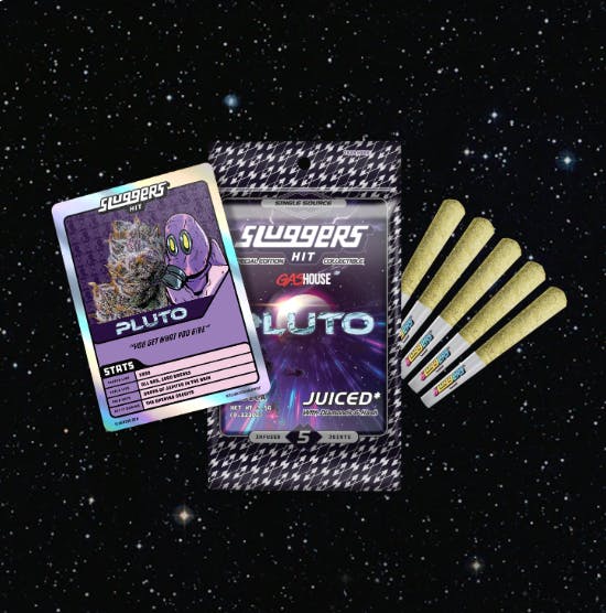 PLUTO INFUSED 5 PACK PREROLLS 3.5G