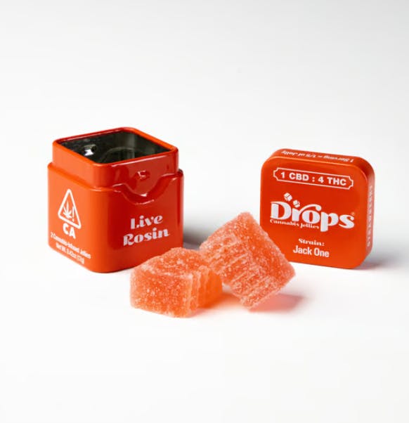 STRAWBERRY 1:4 GUMMIES 2PK 100MG