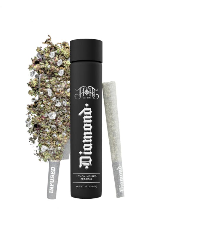 Platinum Og Infused Diamond Preroll - 1 g
