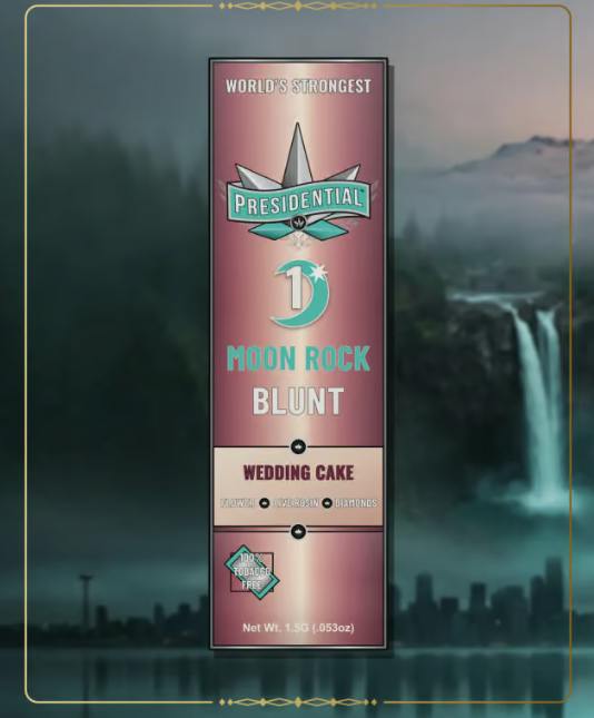 Wedding Cake: Moonrock Blunt