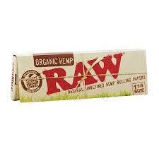 RAW | Accessory | Papers | Organic Hemp | 1 1/4
