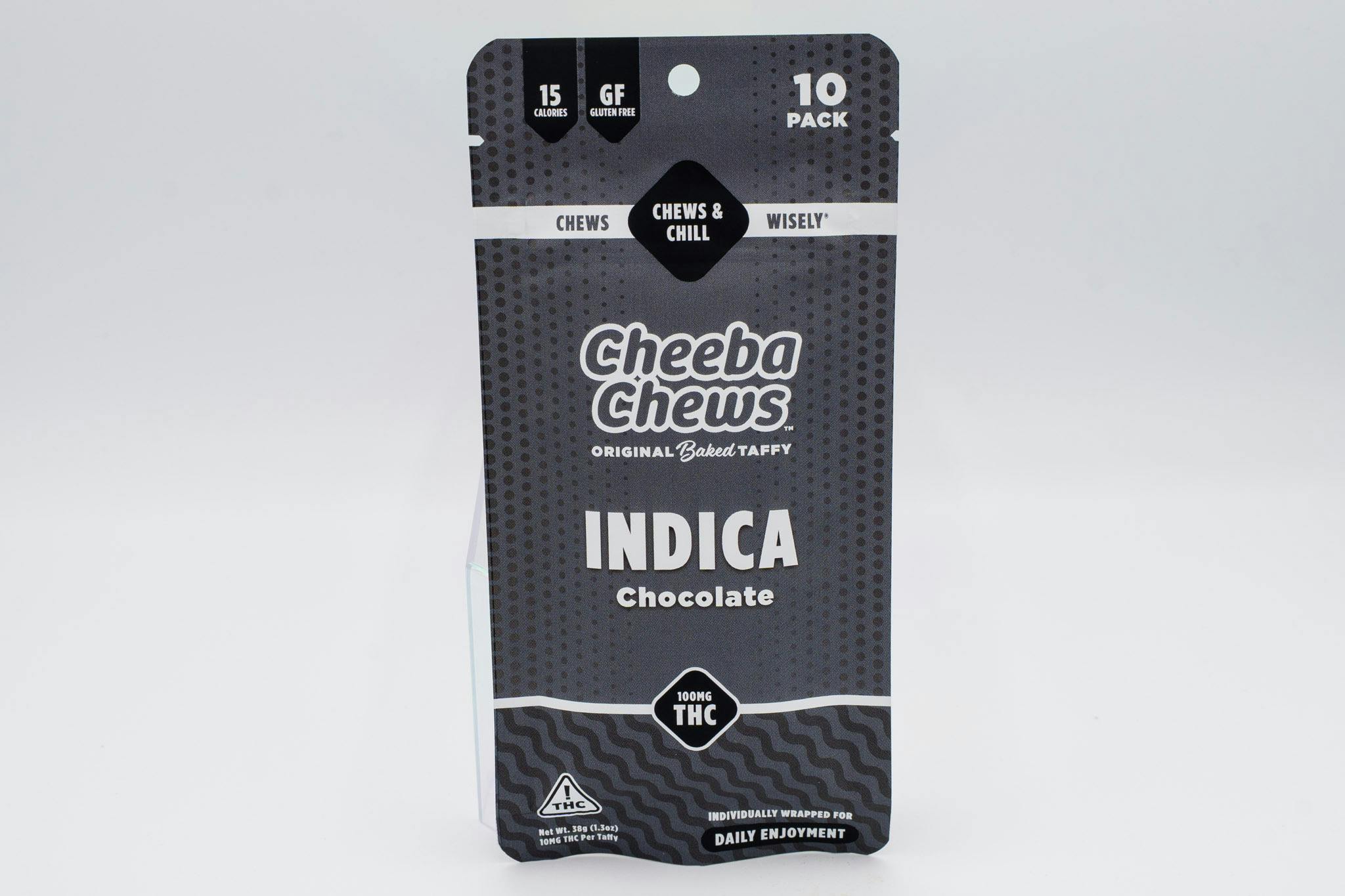 Cheeba Chews | Indica Chocolate Taffy | 100mg