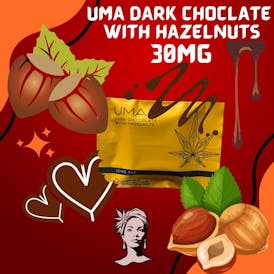 UMA Dark Chocolate w/ Hazelnuts