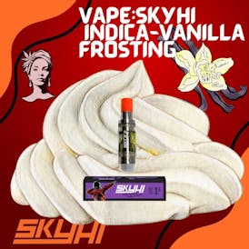SkyHi Vanilla Frosting Cart 1g