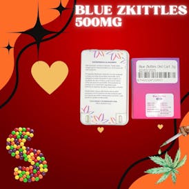 Blue Zkittles Dist. Cart .5g