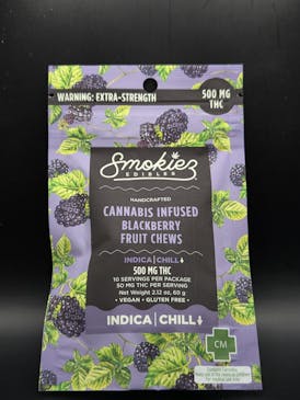 Smokiez Sweet Blackberry Gummy 500mg