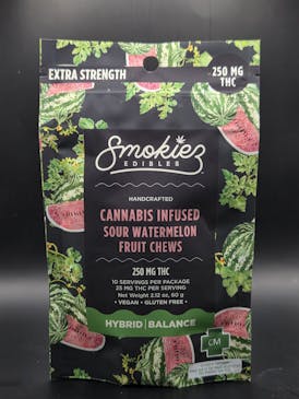 Smokiez Sour Watermelon Gummy 250mg