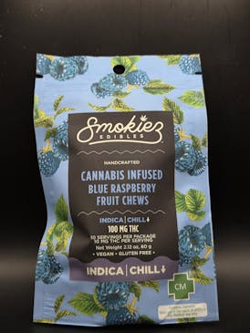 Smokiez Sweet Blue-Razz Gummy 100mg