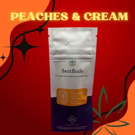 Peaches N Cream 1g Disposable