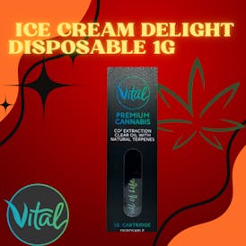 Ice Cream Delight Vital Disposable 1g