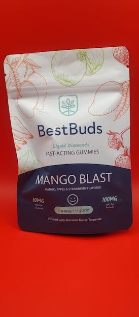 Liquid Diamonds Mango Blast Gummies