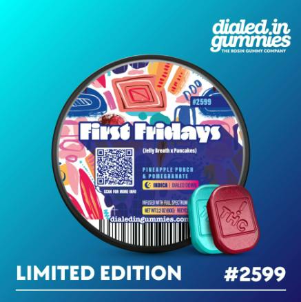Dialed in | Gummies | 100mg - First Fridays (REC)