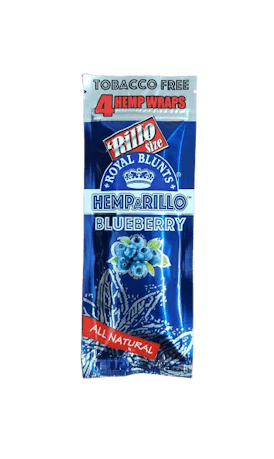 Royal Blunts Blueberry Hemparillo Wraps 4 per Pack