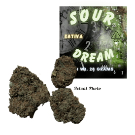 Sour Dream 28 Grams Premium Sativa Flower