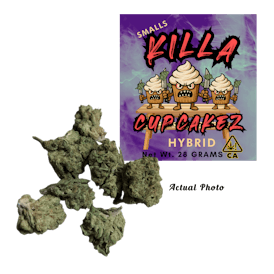 Killa Cupcakez Smalls 28 Grams Premium Hybrid Flower