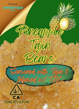 Pineapple Tajin Bears THC Infused